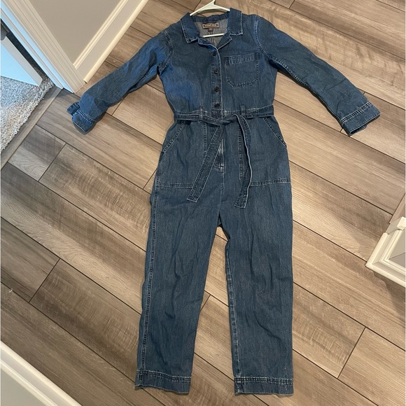 J. Crew Blue Denim Jumpsuit Point Sur - Picture 4 of 5
